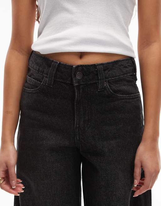 Dickies - Losse toelopende werkjeans in zwart met wassing, 5 van 5