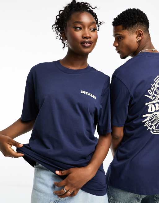 Dickies Lovettsville back print t-shirt in navy, 4 of 4