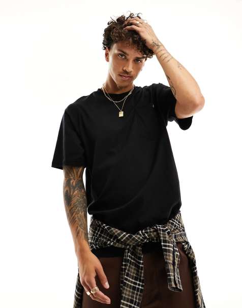 Dickies – Luray – Svart t-shirt med ficka - view 1