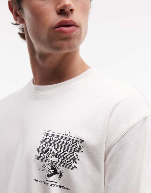 Dickies – Lynndyl – T-Shirt in Wollweiß, 3 von 5