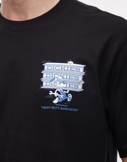 Dickies - Lynndyl - T-shirt met korte mouwen in zwart, 5 van 5