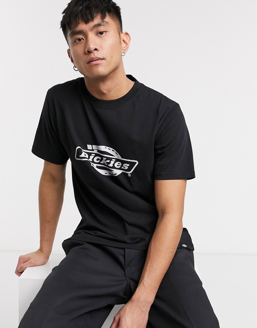 Dickies - Mackville - T-shirt nera con logo-Nero