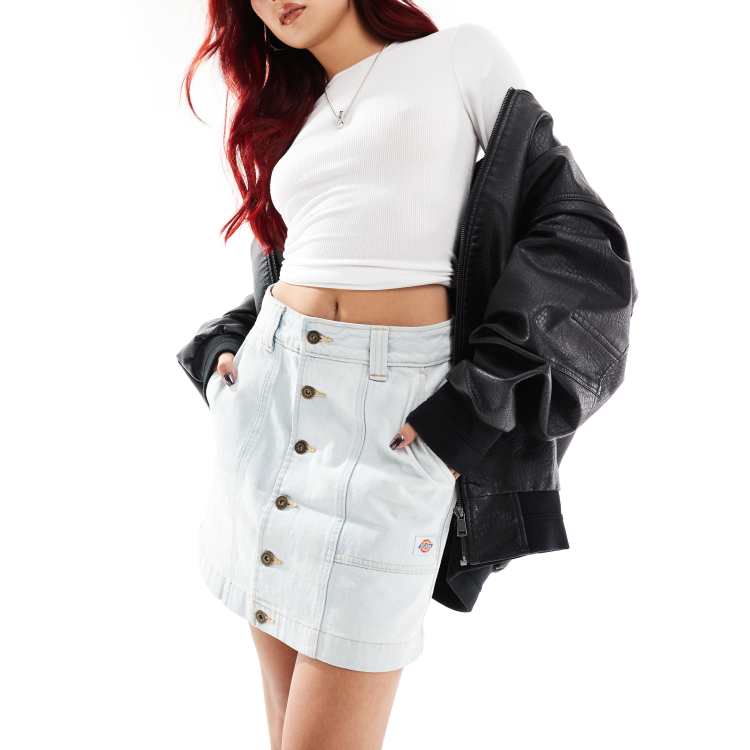 madisonblue5POCKET DENIM MINI SKIRT（WHT) 5POCKET DENIM MINI SKIRT（WHT) | SKIRT | MADISONBLUE