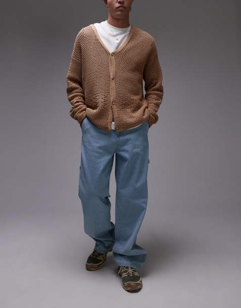 Dickies madison loose fit denim jeans in rinsed blue with fade