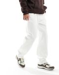 Dickies Madison denim loose jeans in white