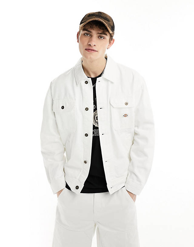 Dickies - madison jacket in white