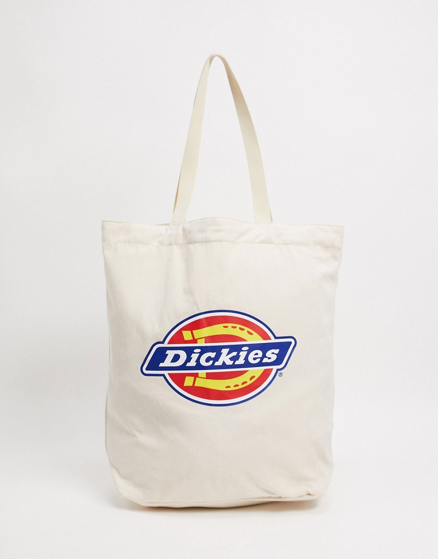 Dickies - Malvern - Tote met logo in ecru-Crème