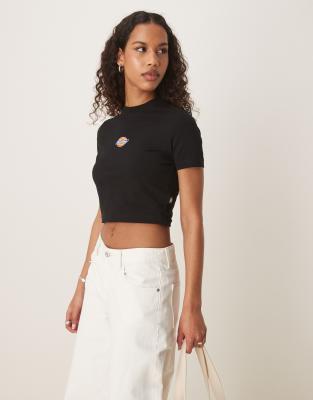 DICKIES MAPLE VALLEY BABY T-SHIRT IN BLACK