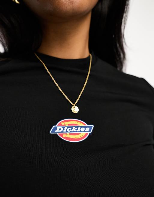 Dickies Maple Valley cropped baby T-shirt in black