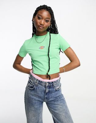 Dickies maple valley baby t-shirt in green - ASOS Price Checker