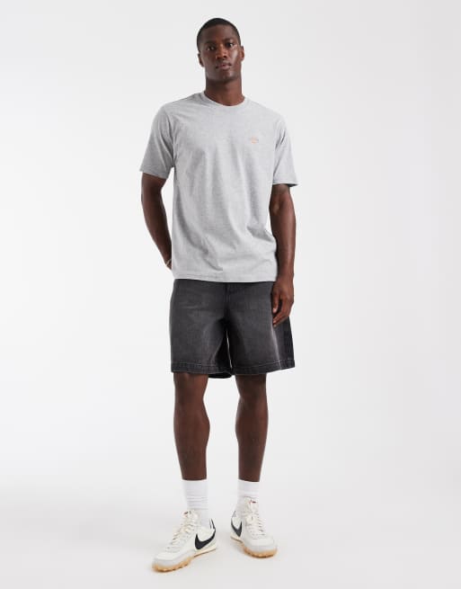 Dickies - Mapleton - Grå T-shirt med lille logo, 4 af 5