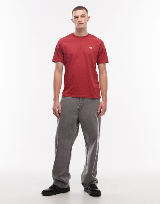 Dickies Mapleton logo t-shirt in red, 2 of 5