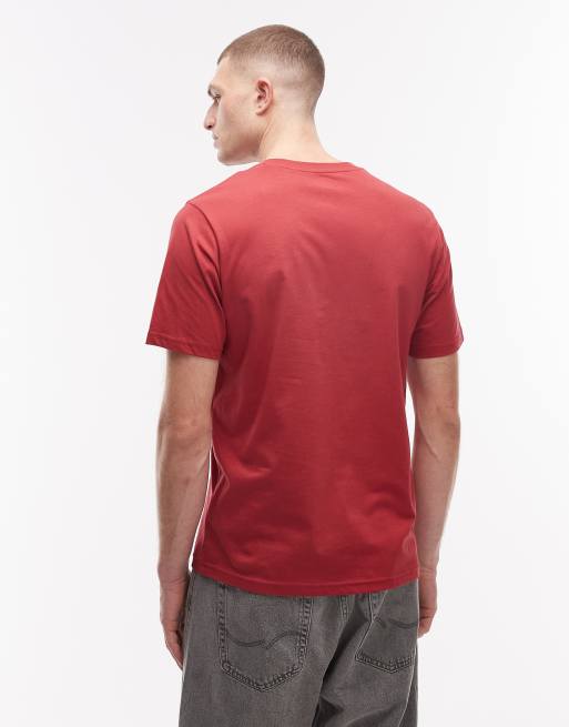 Dickies Mapleton logo t-shirt in red, 3 of 5