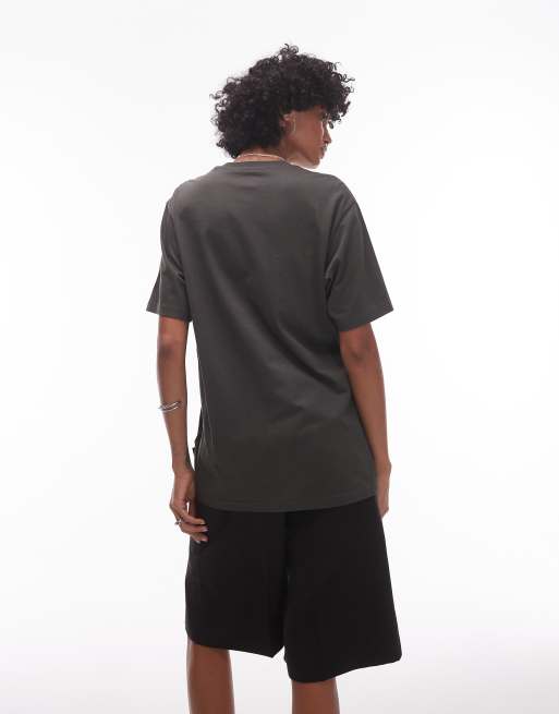 Dickies – Mapleton – Olivgrön t-shirt med liten logga, 4 av 4
