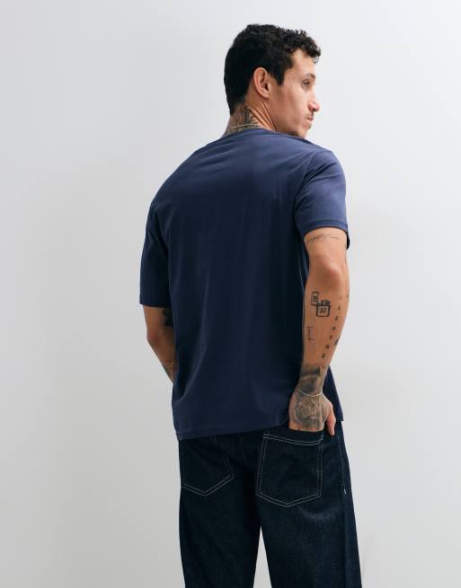 Dickies Mapleton short sleeve t-shirt in navy, 5 of 5
