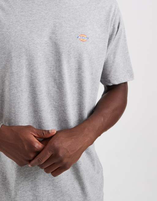 Dickies mapleton small logo t-shirt in grey, 5 of 5