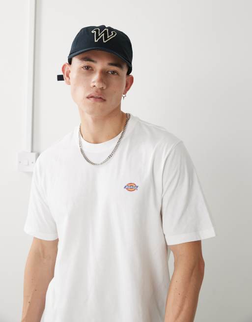 Dickies mapleton small logo t-shirt in white | ASOS