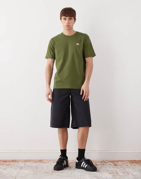 Dickies Mapleton ss tee in medium green - view 1