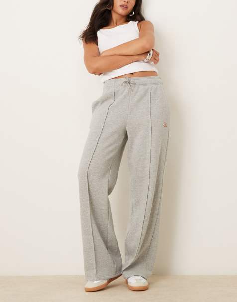 Dickies Mapleton straight sweat pants in medium grey