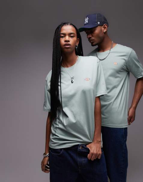 Dickies - Mapleton - T-shirt à petit logo - Vert clair - view 1