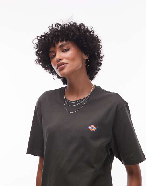 Dickies – Mapleton – T-Shirt in Olivgrün mit kleinem Logo, 2 von 4