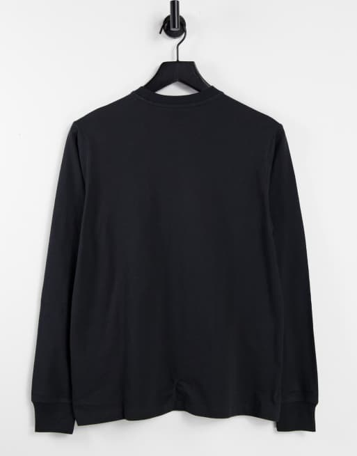 Dickies - Mapleton - T-shirt nera a maniche lunghe, 4 di 4