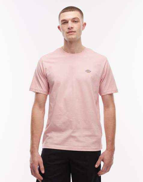 Dickies - Mapleton - T-shirt rosa con logo - view 1