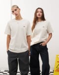 [Dickies] Dickies Mapleton t-shirt with small left chest logo in stone-Neutral S Whitecap grey
