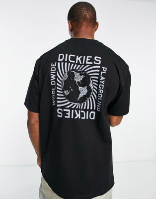 Dickies Marbury back print t-shirt in black