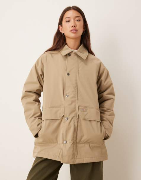 Dickies Medina coat in khaki - view 1