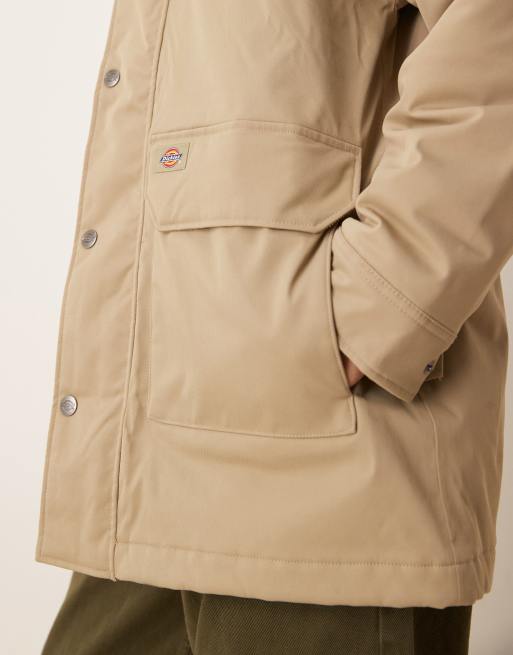 Dickies medina coat in khaki, 2 of 4