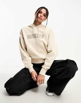 Dickies melvern hoodie with central logo in stone - ASOS Price Checker