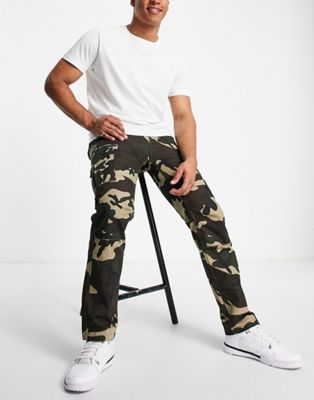 Dickies Millerville camo trousers in khaki