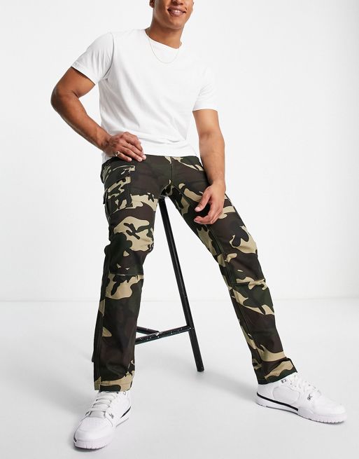 Dickies Millerville camo trousers in khaki | ASOS
