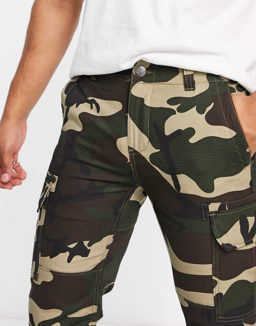 Dickies Millerville camo trousers in khaki