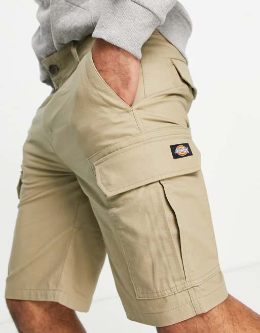 Beige store dickies shorts