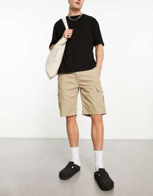 Dickies millerville cargo shorts in khaki