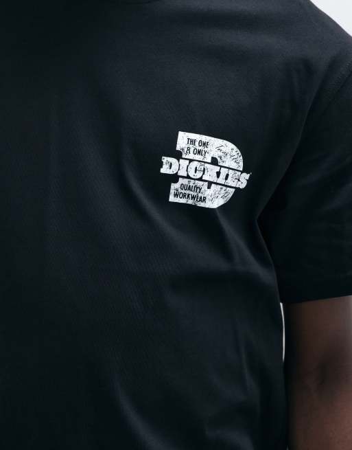 Dickies Minden short sleeve graphic t-shirt in black, 4 of 5