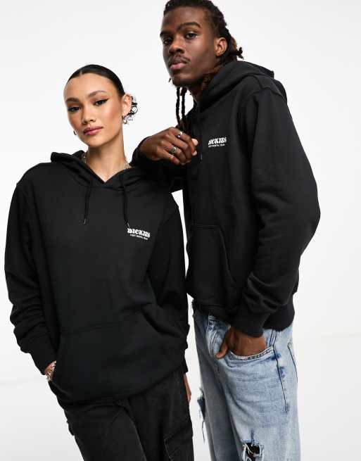 Dickies – Montross – Kapuzenpullover in Schwarz mit Yin-Yang-Print auf dem Rücken, 3 von 4