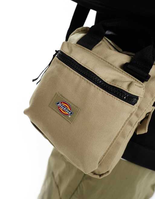 Dickies moreauville cross body bag in beige, 2 of 4