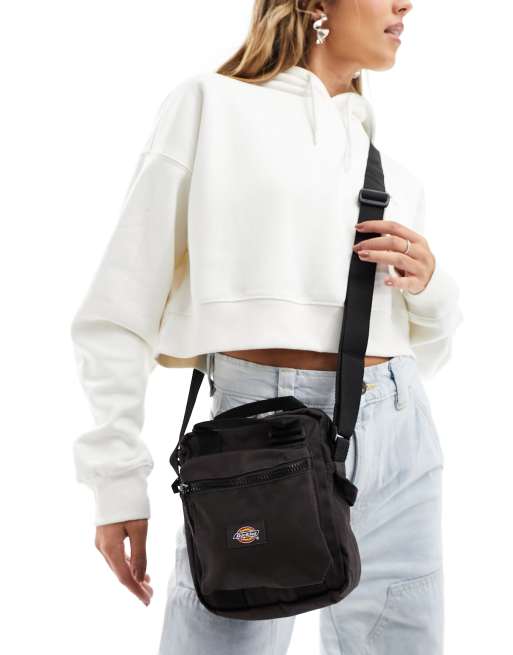 Dickies moreauville cross body bag in dark brown | ASOS