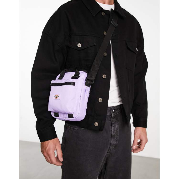 Dickies Moreauville cross body bag in lilac