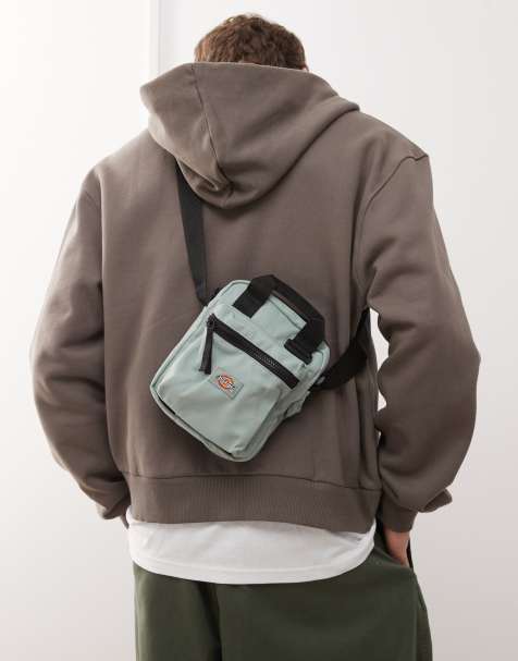 Dickies – Moreauville – Jasnozielona torebka crossbody z nadrukiem na całej powierzchni - view 1