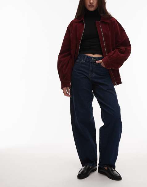 Dickies – Mörkblå, avsmalnande jeans med ledig passform - view 1