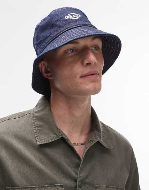 Dickies – Mörkblå solhatt i denim - view 1