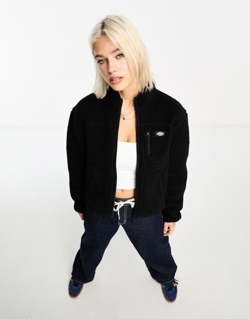 Dickies - Mount Hope - Fleece jack in zwart