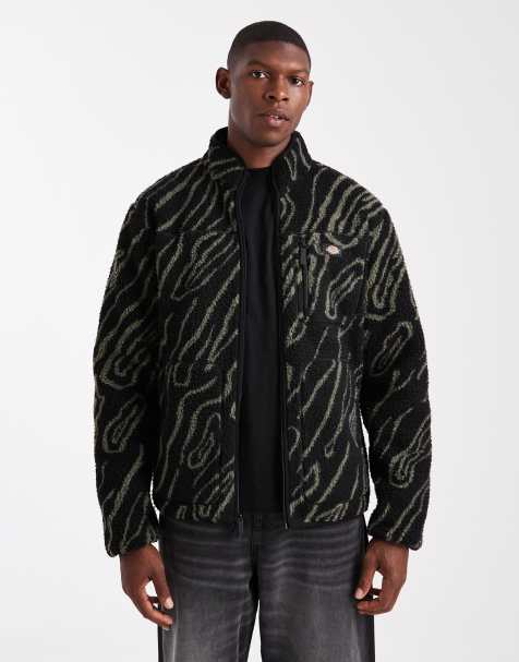 Dickies Mount hope printed fleece in black - view 1
