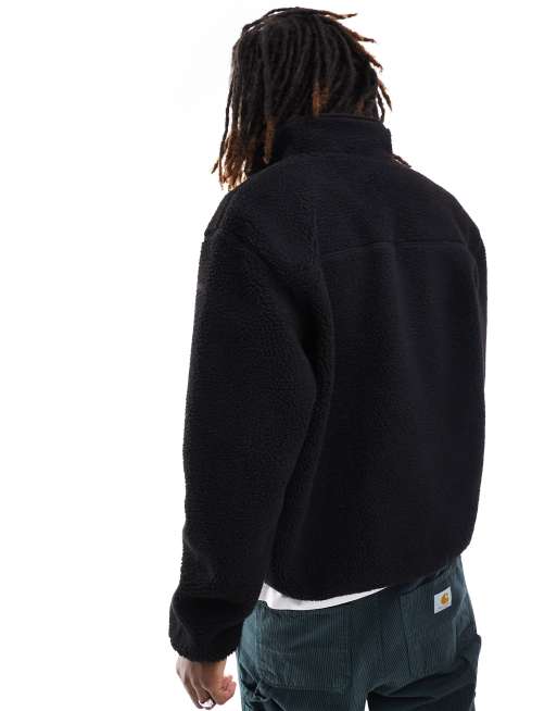 Dickies – Mountain Hope – Svart fleecejacka med långa fibrer, 4 av 4