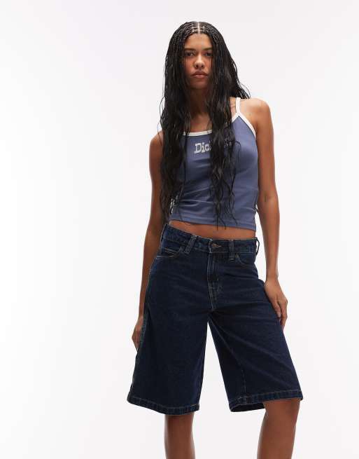 Dickies - Mørke indigoblå 13-tommer-shorts i denim, 2 af 5