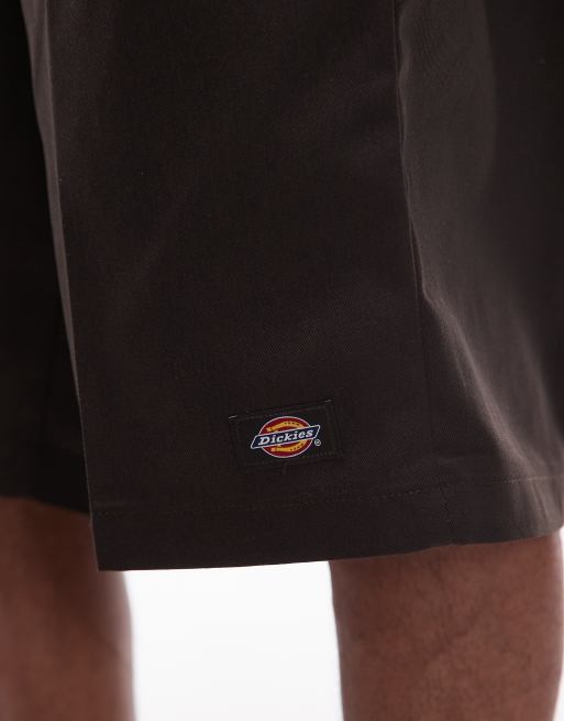 Dickies Multi Pocket Work 13 inch shorts in dark brown